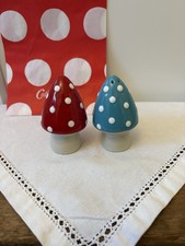 Vintage Cath Kidston Mushroom Salt & Pepper Set