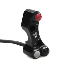 CNC right black handlebar