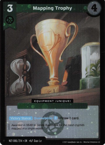 Mapping trophy reverse - mapping,