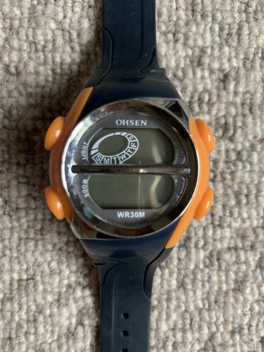 Ohsen digital watch - digital, wr30m