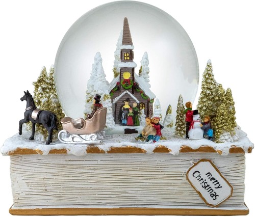 Winter holiday scene book - scene,