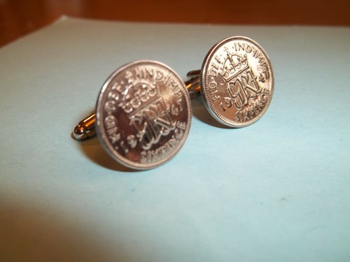 Sixpence coins george - vi, &