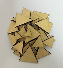 Wooden MDF Triangle Shape