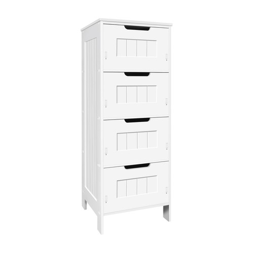White pvc drawer - 4,
