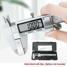 0-150/200/300mm Digital Vernier Caliper Stainless Steel LCD Gauge Measuring