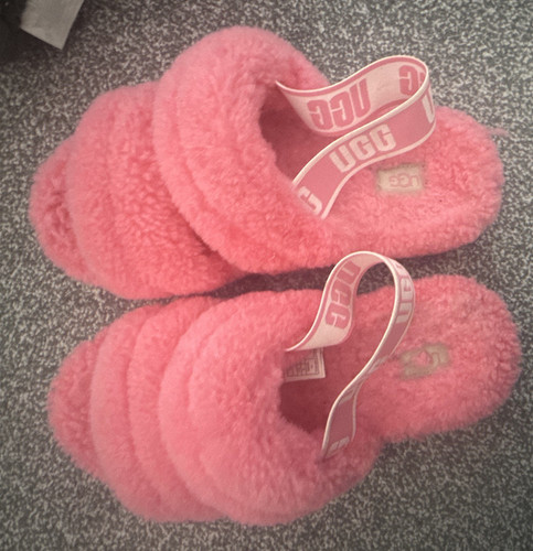 Ugg fluff yeah pink faux - yeah,