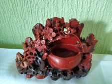 Vintage Carved  Soapstone -