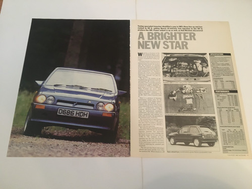 Vauxhall nova irmscher - vauxhall,