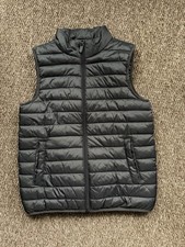 Boys Body Warmer Primark Cares Age 10-11 Black Puffer Vest New
