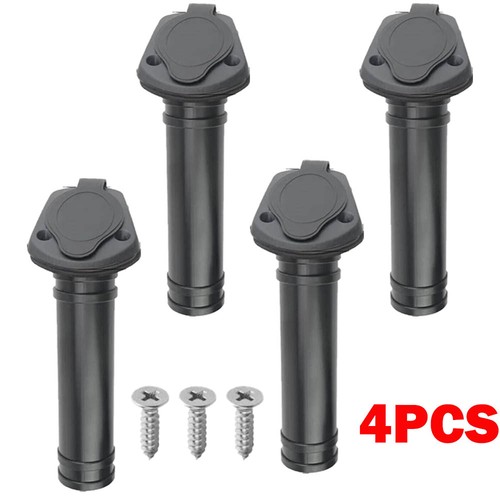 4pc plastic flush mount - 4pc,