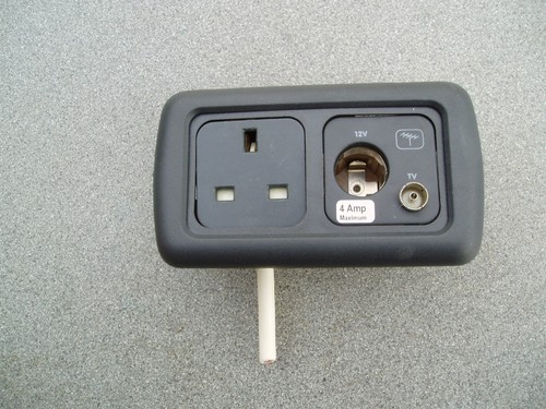 Caravan cbe 240v socket 12v - 240v,