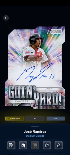 Topps bunt stadium - club, 25