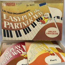 Farfisa Easy Play The Partner Way Organ Course Book Set