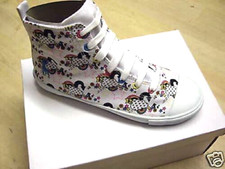 NEW BABYCHAM WHITE HI TOP