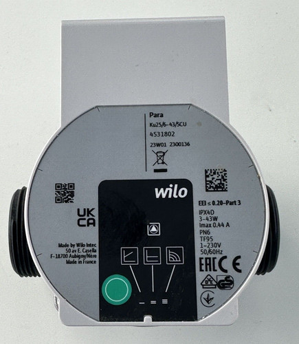 Wilo para ku25 scu - para, ku25/6-43/scu