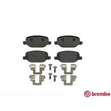 Rear Brake Pads Brembo P23109 Alfa Romeo 159 Sportwagon 1.9 JTDM 8V 88 2011