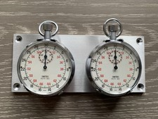 Vintage Smiths Valjoux Stopwatch Panel 15 (Just Serviced)