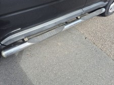 Stainless steel SIDE STEPS RAILS PAIR FOR NISSAN X TRAIL