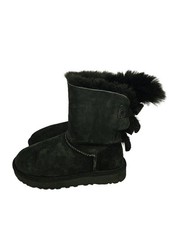 UGG Gita Bow Black Suede