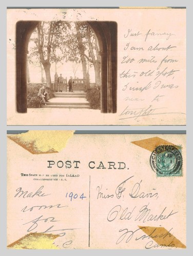 Vintage postcard - vintage,