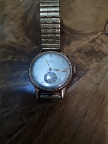 Smiths deluxe 9ct gold - 9ct, watch