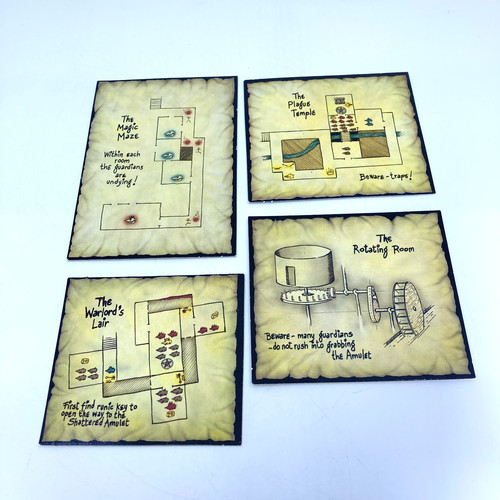 Advanced hero quest - hero, map
