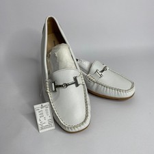 Brevitt Ladies Leather White