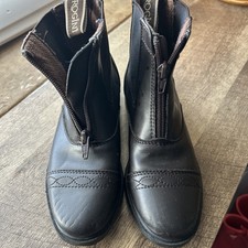 Brogini Tivoli Piccino Kids Short Riding Jodhpur Boots Dark BrownUK9-2.5