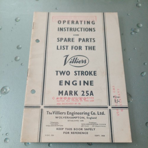 Villiers mark 25a two - mark,
