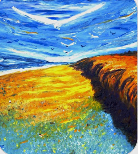 Original canvas landscape - original,