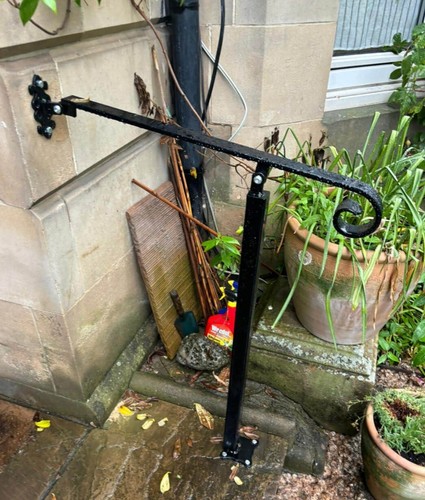 Wrought iron style hand rails - hand,