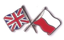 union jack x Poland flag lapel