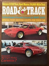 Road & Track magazine -
