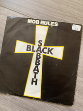 BLACK SABBATH 'MOB RULES' 7''