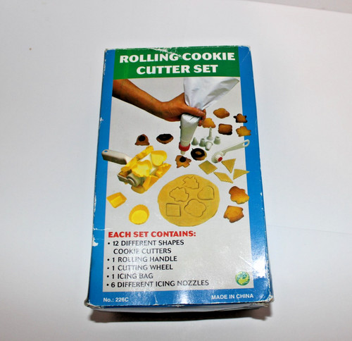 Rolling cookie cutter set - cookie,