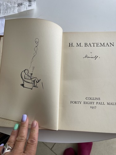 First edition bateman by - hm,