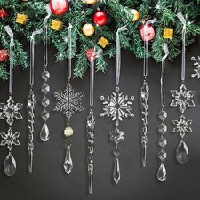 10Pcs Christmas Tree Clear