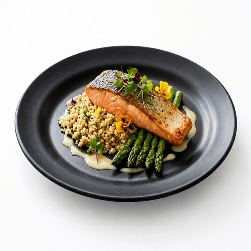 28cm black melamine - melamine, dinner