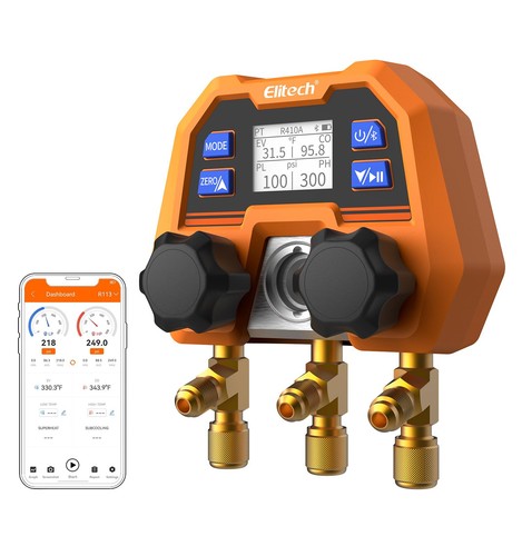 Digital manifold gauge app - gauge,