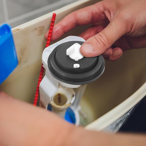Black rubber float - black, valve
