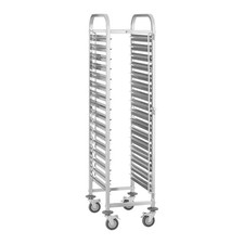 Royal Catering Shelf Tray Trolley for 16 x GN 1/1 Long-Side Loading