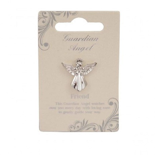 Guardian angel silver finish - angel,