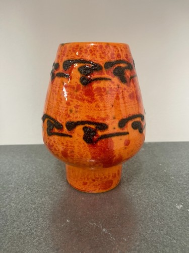 Vintage west german orange - vintage,