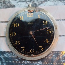 Ww2 spitfire cockpit - cockpit, clock