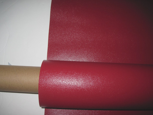 Darker red vintage look - , rexine