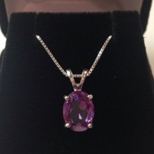 5 CT Alexandrite pendant oval
