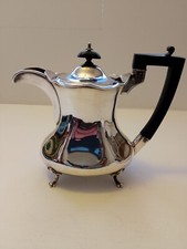 Teapot 1930s Antique Silver