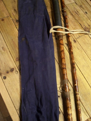 Old bamboo fishing rod - old, 6