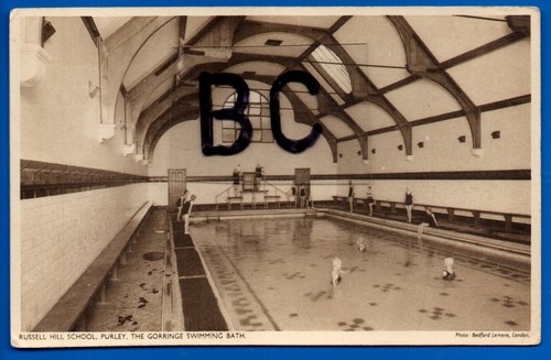 Postcard the gorringe swimming - postcard,