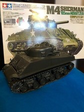 TAMIYA 1/16 RC Tank M4 SHERMAN 105mm HOWIZER ITEM56005 Assembled